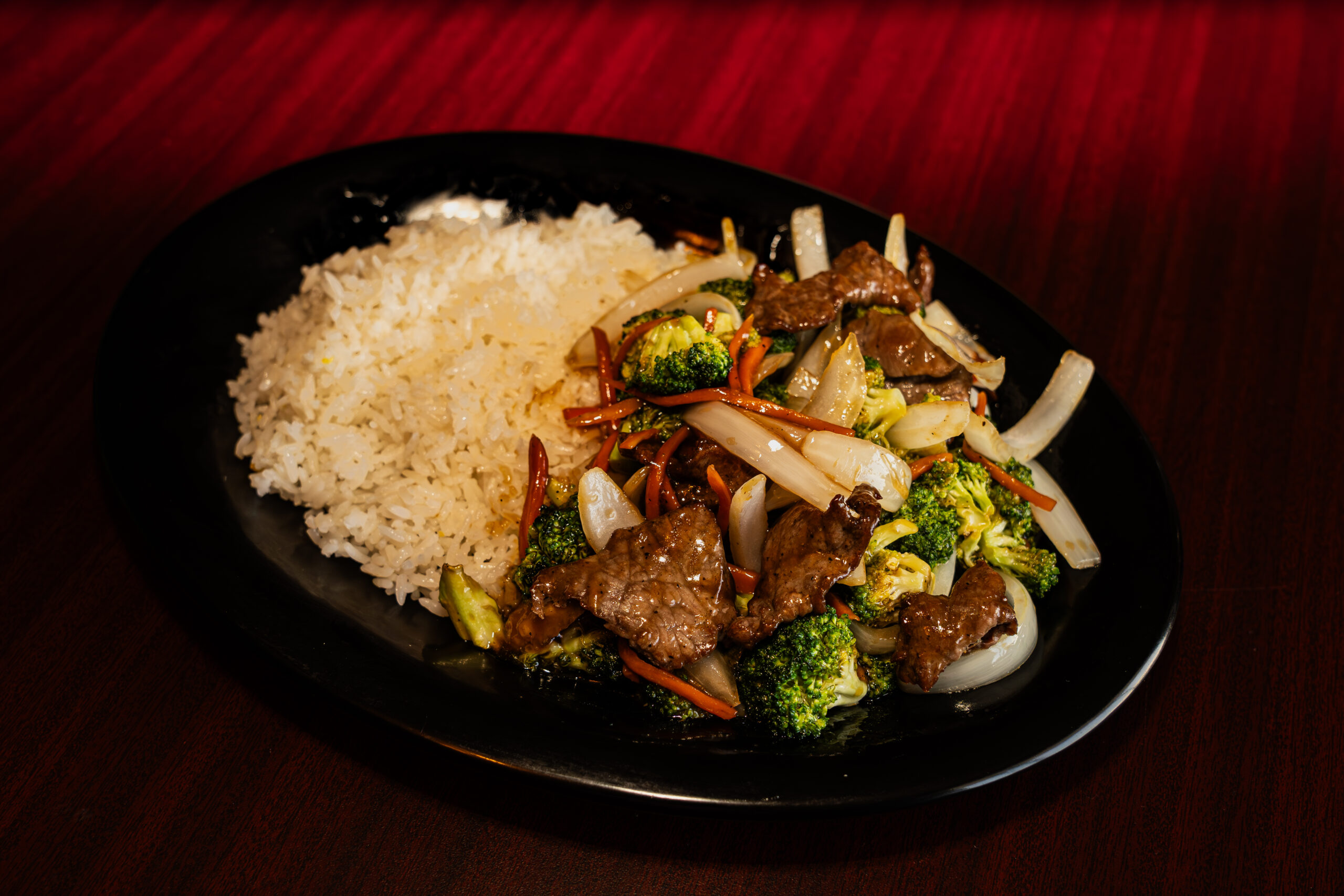 Beef & Broccoli at Korean Garden