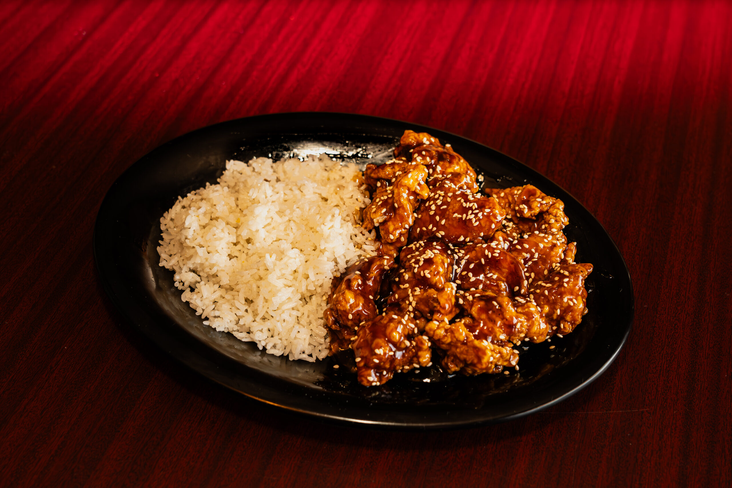 Sesame Chicken at Korean Garden